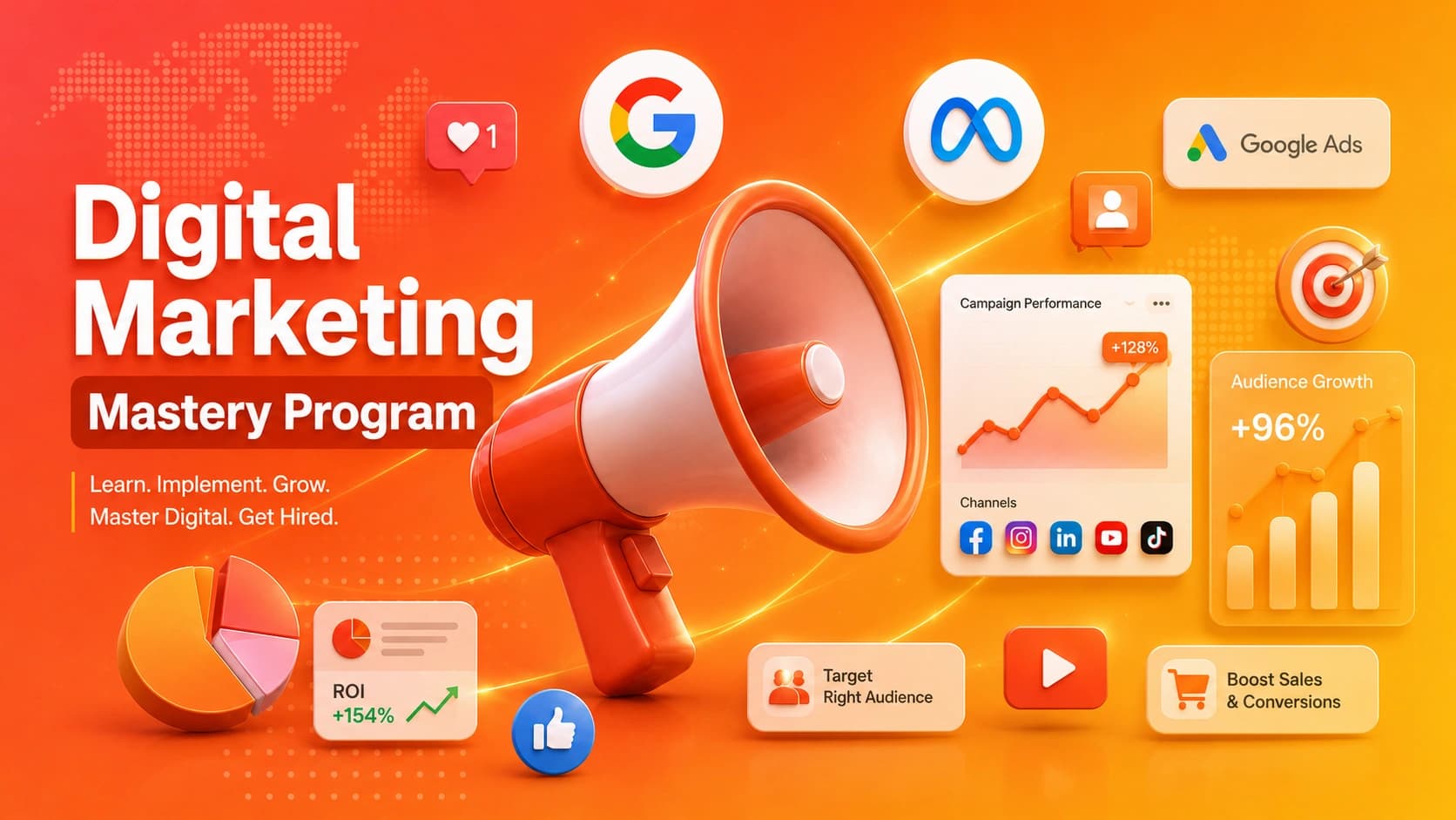 Digital Marketing Mastery Program cover